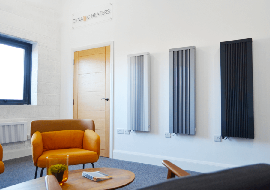 Dynamic Heaters Electric Radiator Showroom